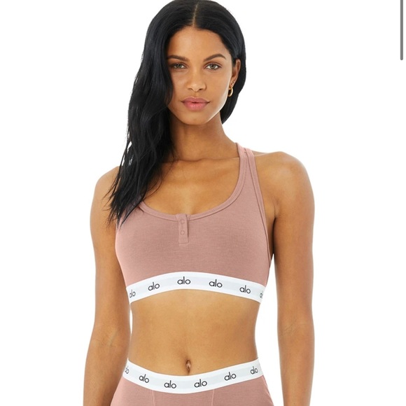 ALO Yoga Other - Alo Icon Bralette in Smoky Quartz size S